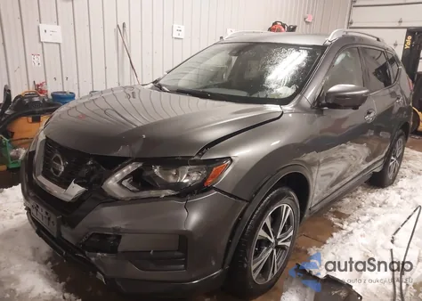2019 Nissan Rogue Sv z USA, uszkodzony, nr VIN JN8AT2MVXKW394012
